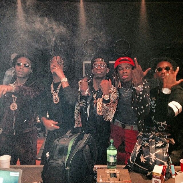 Migos and Ysl Rich Gang Offset Rapper, Migos Wallpaper, Kash Doll, Rich Homie Quan, Young Money, Soulja Boy, Young Thug, Star Pictures, Hip Hop Rap