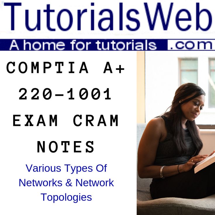 a woman sitting on top of a couch next to a window with the words comptia a and exam cram notes