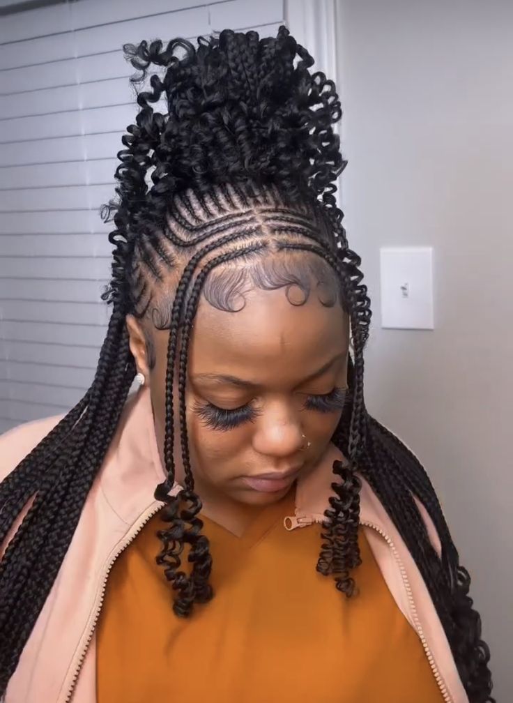 Sweet And Sour Hairstyle Braids, Sweet And Sour Hairstyle, Goddess Curls, Braids 2024, Cutest Hairstyles, Black Kids Braids Hairstyles, Hairstyle Braids, Cornrow Braids, Short Box Braids Hairstyles