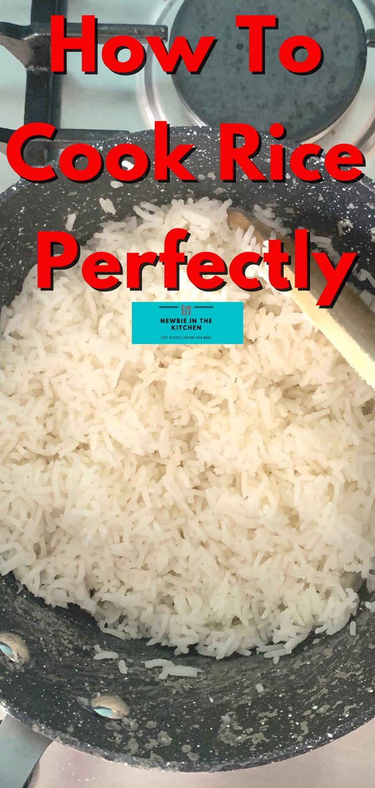 how to cook rice perfectly in a skillet