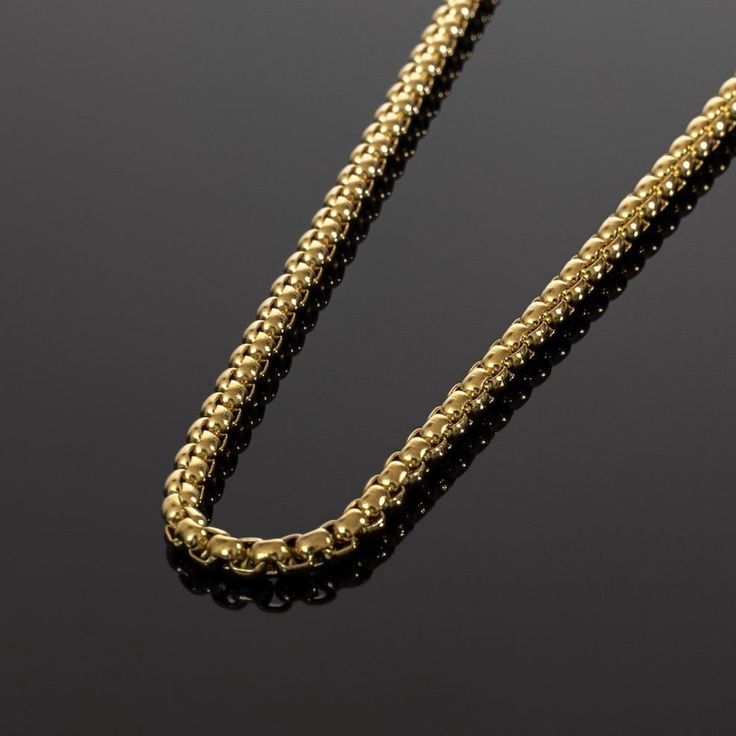 - Minimal Figaro Chain Necklace (24kt Gold)- Minimal Box Chain Necklace (24kt Gold) - Contains 1x minimal rope chain, 1x minimal box chain- Minimal Figaro Chain Necklace is 20 inches in length, 2mm width- Minimal Box Chain Necklace is 20 inches in length, 2mm width- Water, heat, sweat resistant- No discoloring or tarnishing- Handmade Best selling and most highly requested chain stack. Save 50% off by purchasing as a set + FREE Gift on the Cart page! Gold Cuban Link Necklace For Formal Occasions, Cuban Link Necklace With Solid Link Construction, Cuban Link Necklace With Solid Link Construction As Gift, Gift Cuban Link Necklace With Solid Construction, Yellow Gold Chain Necklace With Solid Link Construction, Gold Cuban Link Jewelry For Formal Occasion, Elegant 22k Gold Jewelry With Box Chain, Formal Gold Cuban Link Jewelry, 22k Gold Link Chain Jewelry