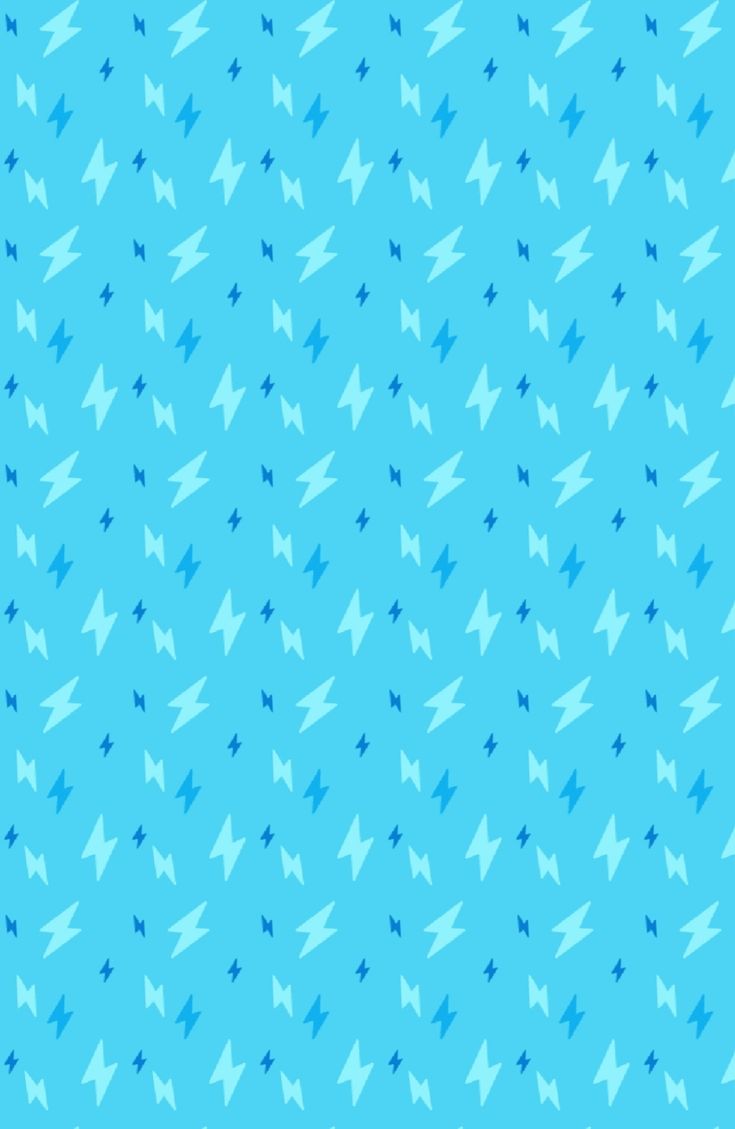 a blue background with small white birds flying in the air and on top of each other