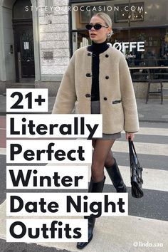 Chicago Dinner Outfit Winter, Day Time Date Outfit Winter, Winter Date Dress, Second Date Outfit Winter, Best Date Night Outfits, French Date Night Outfit Winter, Boston Date Night Outfit, Dinner Out Outfit Winter, 2024 Night Outfits