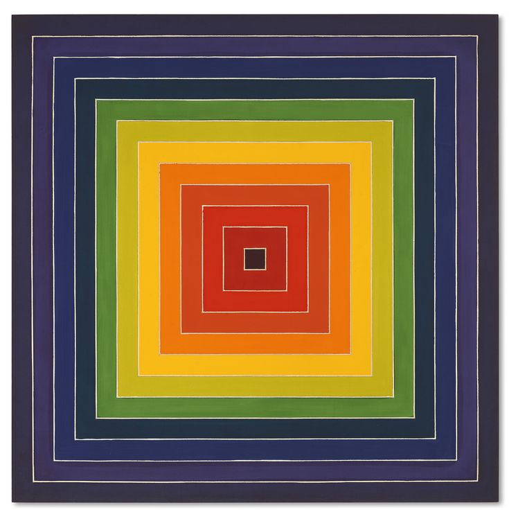 an image of a square with many colors