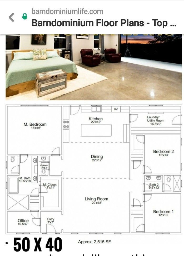 a floor plan for a bedroom and living room in the same house, with an attached bathroom