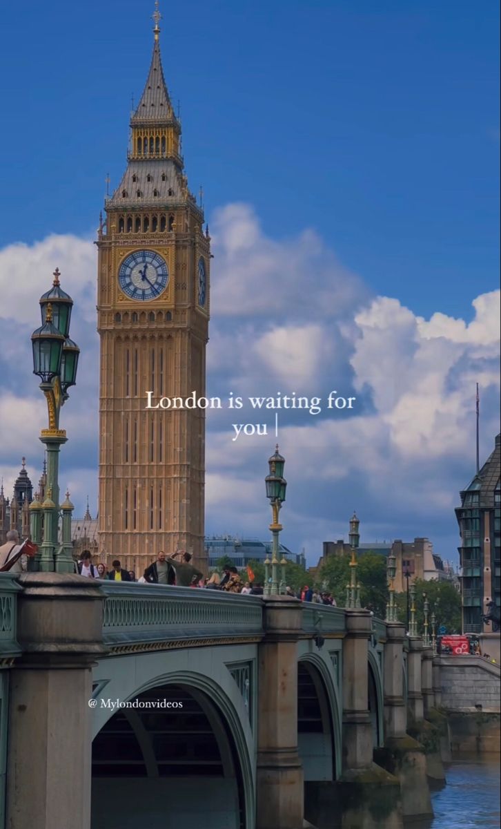 the big ben clock tower towering over london is waiting for you to pass through it