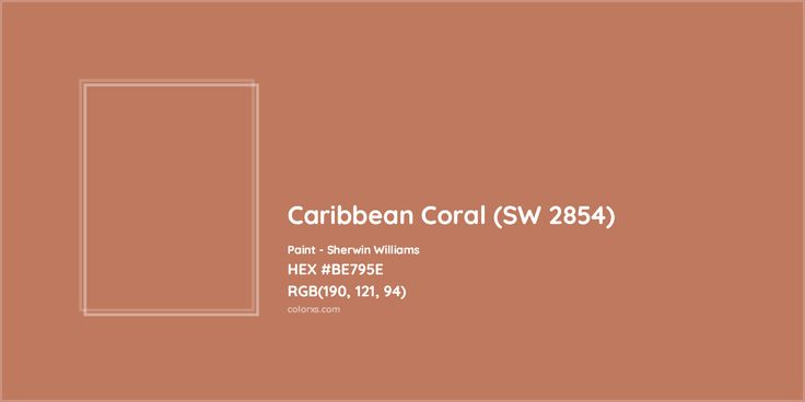 an orange background with the words caribbean coral sw 2054