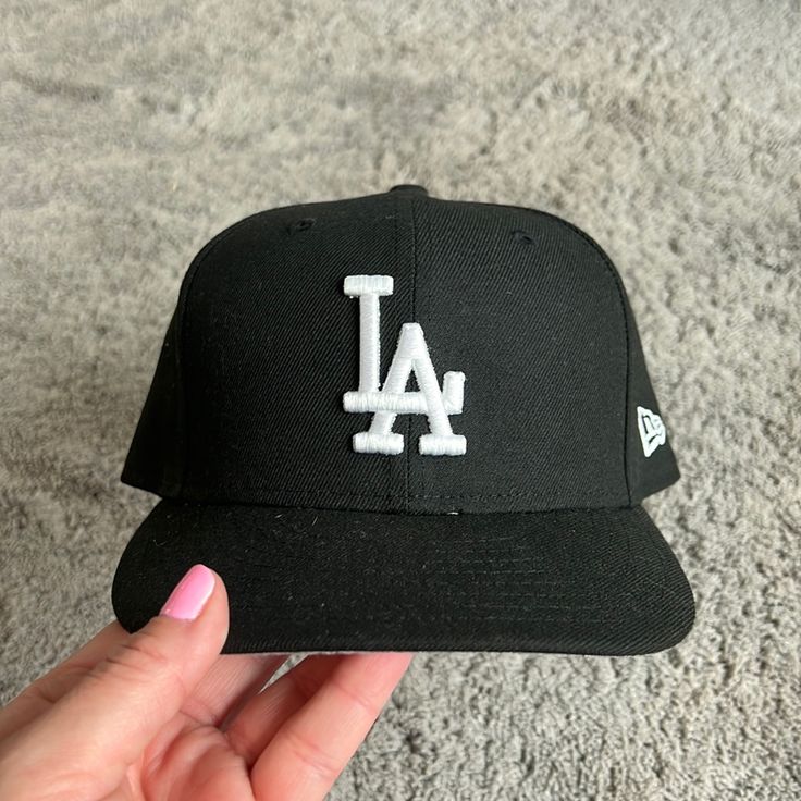 La New Eta Hat. Brand New. Never Worn Black Snapback Baseball Cap For Everyday, Black Snapback Hat For Everyday, Everyday Black Hat With Curved Brim, Black Flat Bill Hat For Everyday, Classic Black Snapback Hat With Flat Brim, Black Flat Brim Fitted Hat For Everyday, Black Curved Brim Fitted Hat For Everyday, Black Snapback Hat With Curved Brim For Everyday, Everyday Black Snapback Hat With Curved Brim