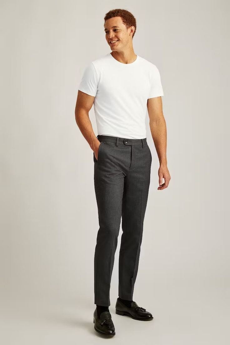 Refined Stretch Chino Pants | Bonobos White Houndstooth, Stretch Chinos, Tshirt Outfits, Chino Pants, Athletic Pants, Chinos Pants, Workout Pants, Shirt Outfit, Everyday Outfits