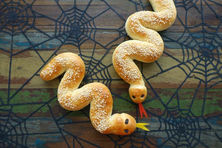 some pretzels are shaped like a snake