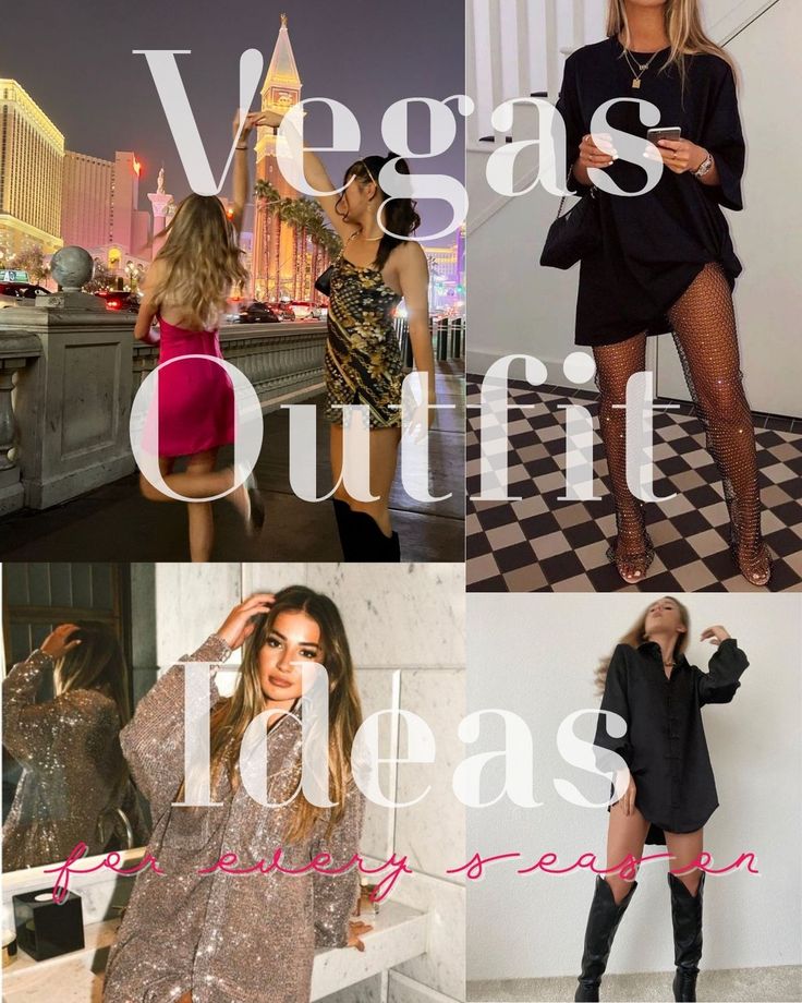 What To Wear In Vegas In Each Season: 57 Outfits - ljanestyle Trashy Vegas Outfit, Mom Vegas Outfits, Stylish Night Out Outfits, New Years Vegas Outfit, Vegas Cold Outfits, Vegas Outfit Ideas In February, Vegas Weekend Trip Outfits, What To Wear To Las Vegas In Spring, March Vegas Outfits