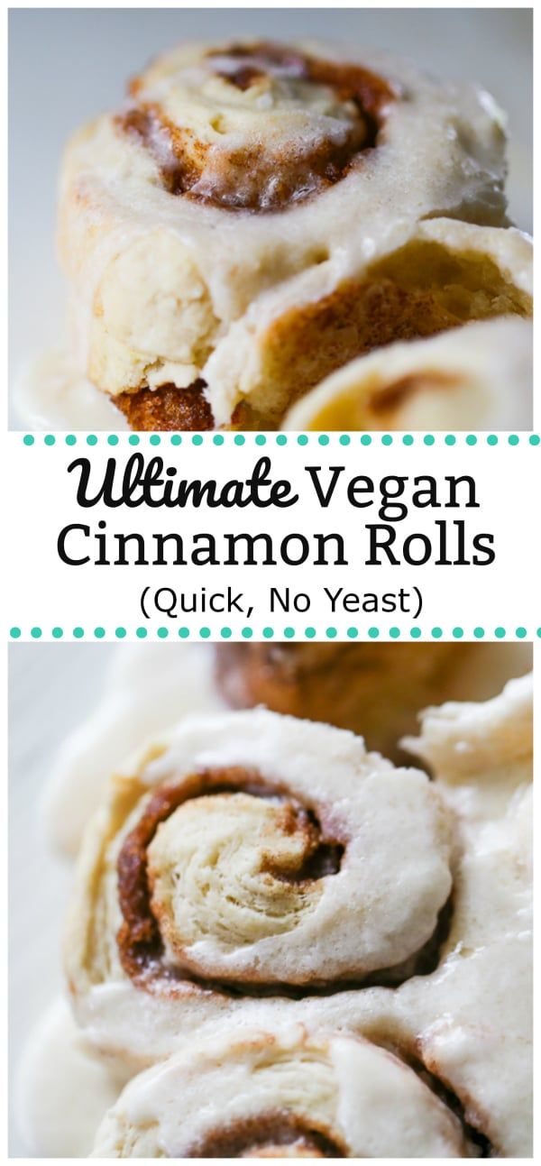 the ultimate vegan cinnamon rolls quick, no yeast