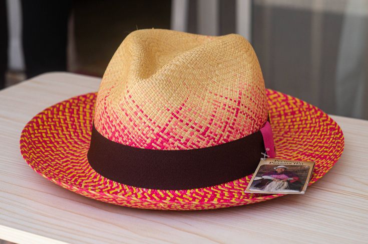 This toquilla straw hat, also known as Panama Hat, has been handwoven by expert artisans in Ecuador using natural and sustainable material. Our hats are crafted by hand with genuine Ecuadorian Toquilla straw, using ancient weaving techniques that are part of our heritage and a tradition that is passed out from generation to generation. Harvesting the plants at the right time, following the process to separate the fibers, getting rid of the chlorophyll to have beige straws, let it dry, weaving the hat and giving the finishing touches is the process in which several expert artisans are involved to give us a beautiful hat and this is what makes the Toquilla Straw Hat (Panama Hat) so special and unique, it is one-of-a-kind creation; truly a piece of art. Availability: 1 hat per color. Beautiful Hats, Straw Hat, Weaving Techniques, Sun Hats, Panama, Panama Hat, Straw, Caps Hats, Accessories Hats