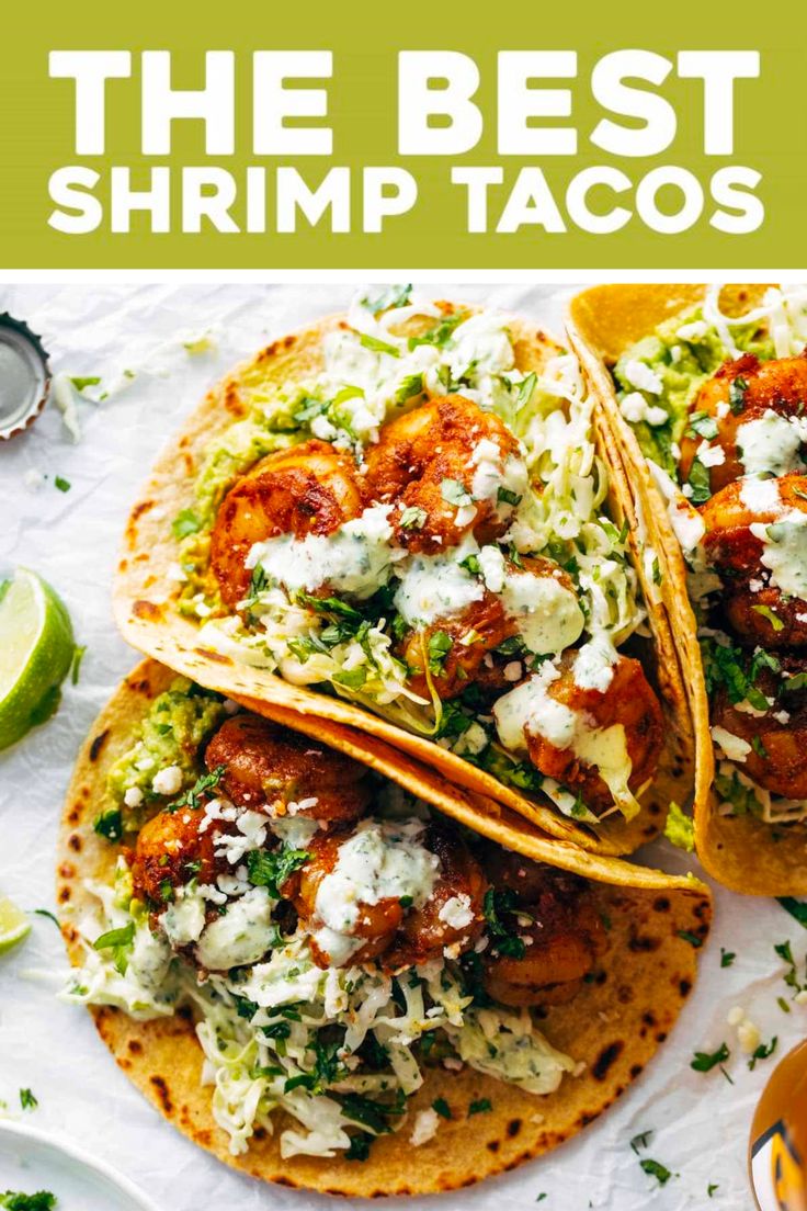 the best shrimp tacos cookbook