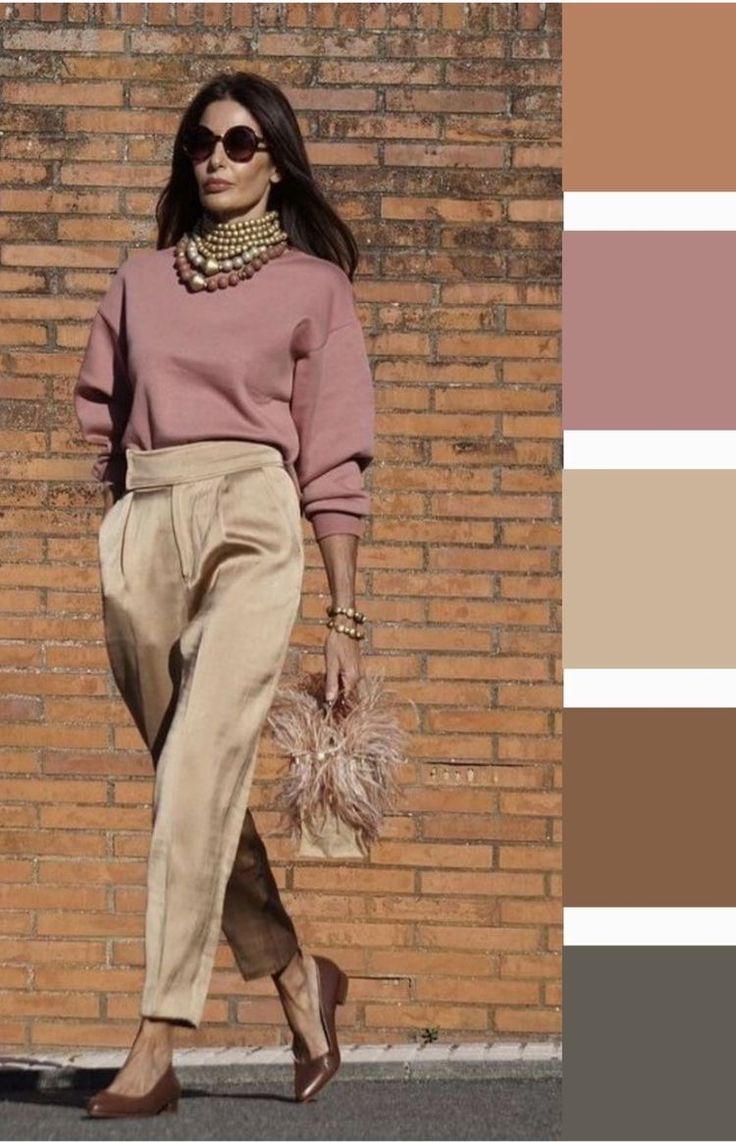 Soft Autumn Color Palette, Colour Combinations Fashion, Look Rose, Dresses For Wedding Guest, Color Combos Outfit, Color Blocking Outfits, Color Combinations For Clothes, Color Trends Fashion, White Summer Dress