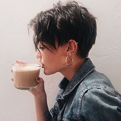 Layered Pixie Haircuts, Trendy We Fryzurach, Blonde Haircuts, Blonde Pixie Cuts, Penteado Cabelo Curto, Pixie Haircuts, Short Pixie Haircuts, Short Pixie Cut, Haircut For Thick Hair