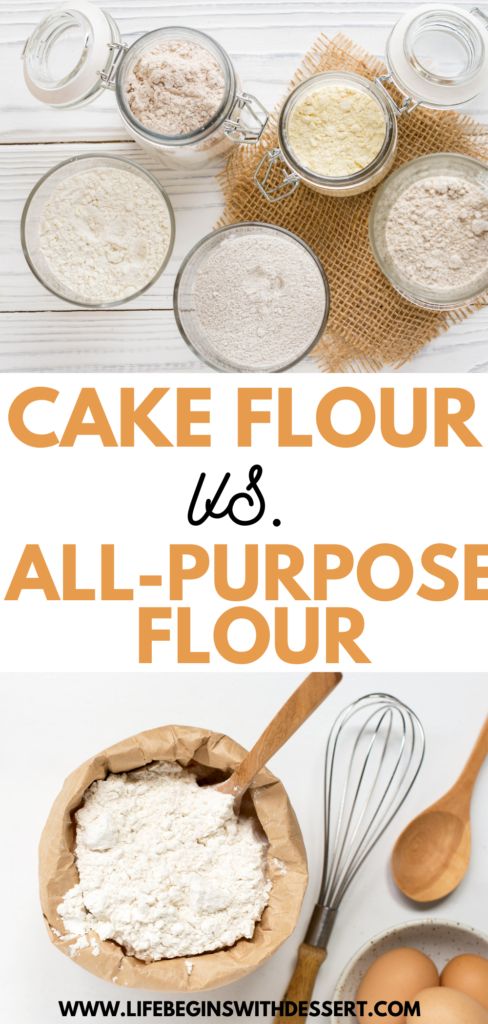 an image of cake flour and all purpose flour