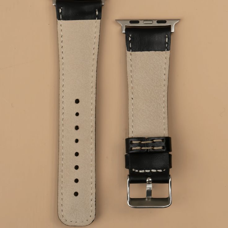 Enhance your Apple Watch experience with the Leathere Premium Leather Apple Watch Band. Designed with meticulous attention to detail, this strap combines timeless elegance with modern functionality, making it perfect for both casual and formal occasions.  Main Features:  Luxury Leather Sophisticated Design Secure Fit Compatible with All Apple Watch Models Adjustable Length Can be personalized %100 Leather Classic Formal Apple Watch Band With Bracelet Strap, Classic Formal Apple Watch Bracelet Strap, Luxury Black Watch Bands, Elegant Watch Bands For Everyday Use, Classic Adjustable Apple Watch Band For Formal Occasions, Modern Watch Accessories With Bracelet Strap For Business, Formal Leather Watch Bands With Palladium Hardware, Modern Business Watch Accessories With Bracelet Strap, Modern Bracelet Strap Watch Bands For Formal Occasions