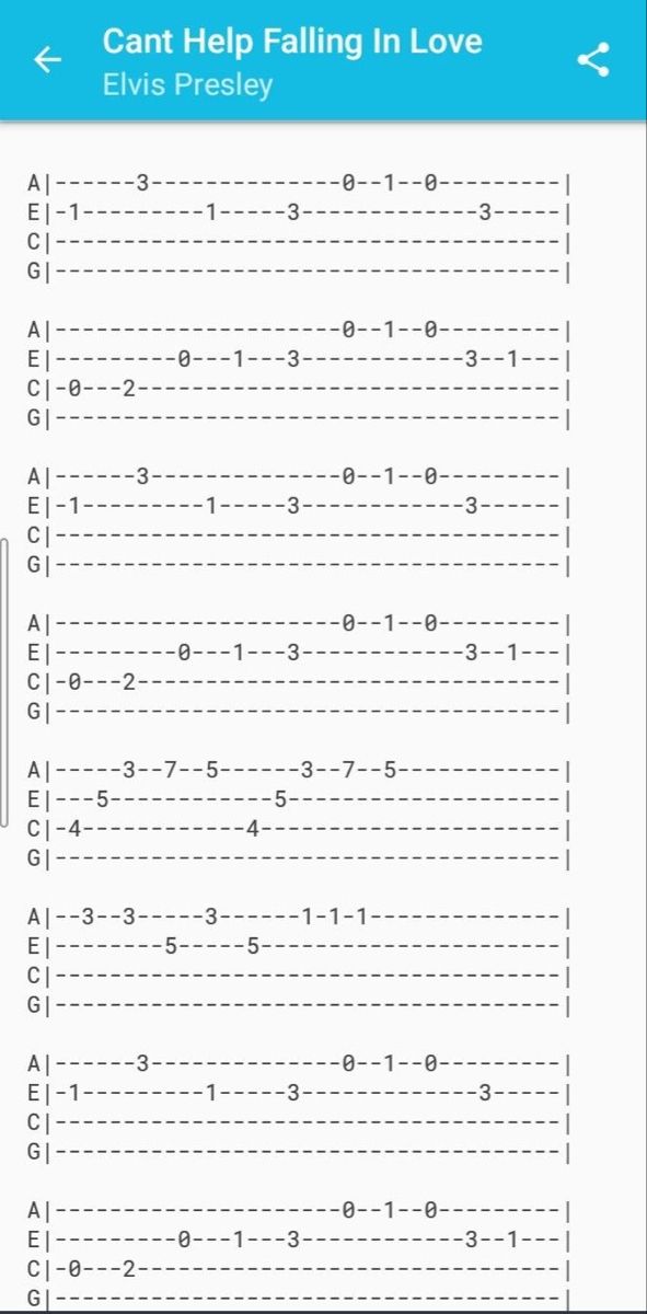 the guitar chords app showing how to read and play them on an iphone or ipod