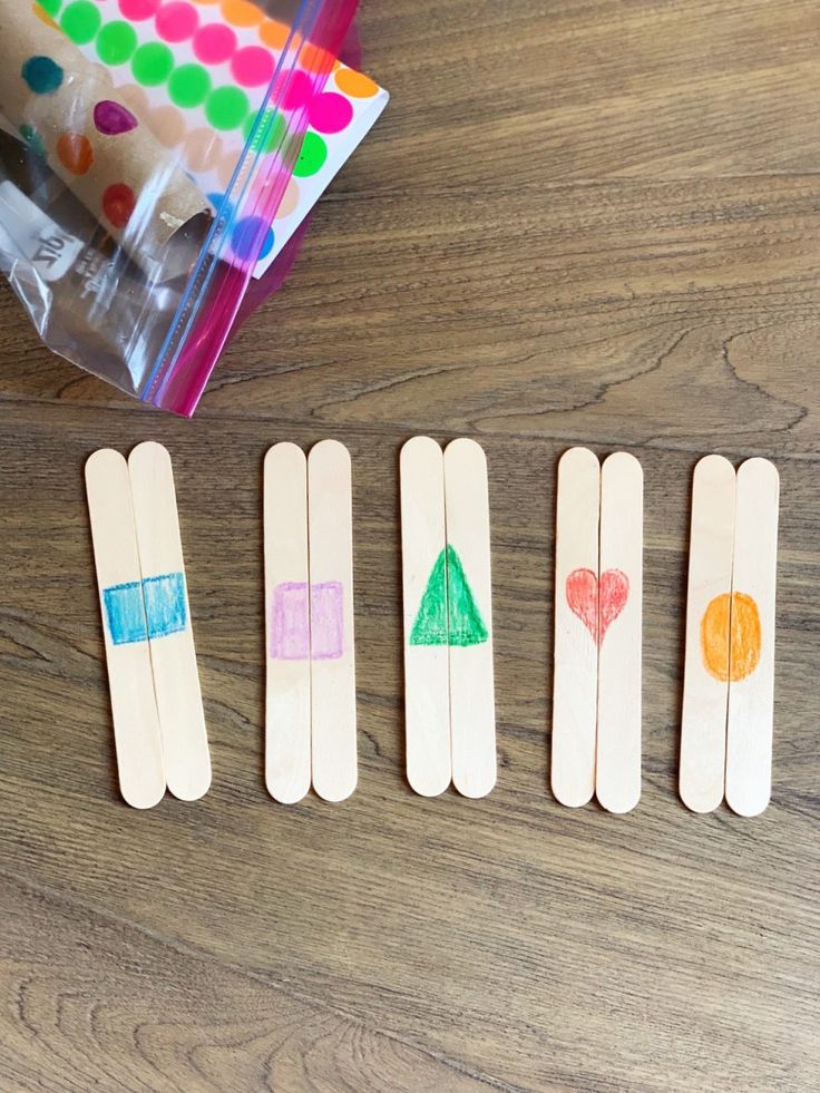 popsicle stick crafts for kids to make with construction paper and colored crayons