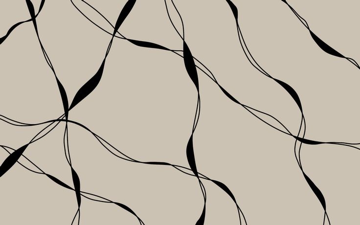 black and white abstract lines on a gray background