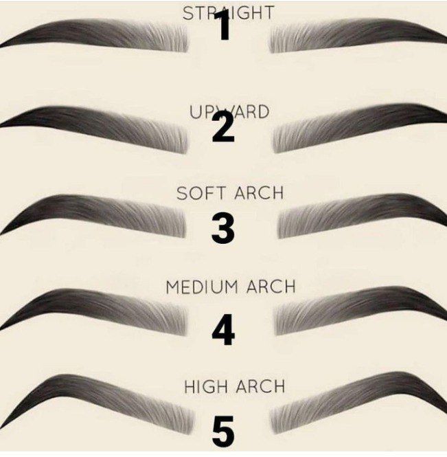 Mircoblading Eyebrows, Types Of Eyebrows, Membentuk Alis, Bentuk Alis, Eyebrow Styles, Eyebrow Makeup Tutorial, Arch Brows, Eyebrow Design, Arched Eyebrows