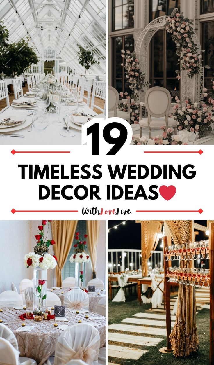 the top ten wedding decor ideas