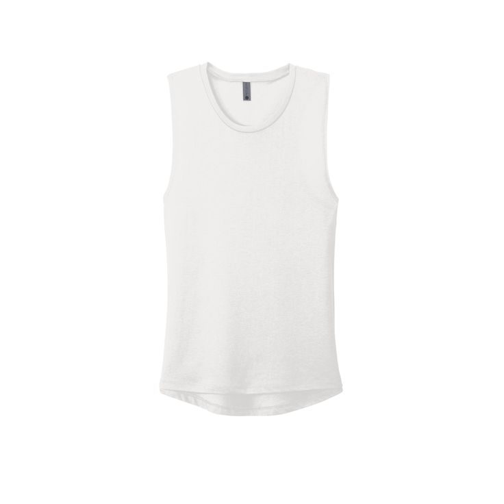 Purchase the Next Level Women's Festival Muscle Tank at Michaels. com. Lightweight to offer great mobility on this fashion-forward piece. Made from our founding fabric that sublimation printers prefer. Lightweight to offer great mobility on this fashion-forward piece. Raw hem for a relaxed casual-cool look. Details: Available in multiple colors and sizes 3.5-ounce, 65/35 poly/combed ring spun cotton, 40 singles 1x1 rib knit neck Hemmed, oversized armholes Slight drop tail hem Tear-away label Sid White Relaxed Fit Muscle Tee For Workout, White Fitted Muscle Tee For Casual Wear, Fitted White Muscle Tee Casual Style, White Fitted Muscle Tee For Sport, White Fitted Muscle Tee Sporty Style, Fitted White Muscle Tee For Sports, White Relaxed Fit Tank Top For Sports, Everyday Fitted White Muscle Tee, White Fitted Muscle Tee, Sporty Style