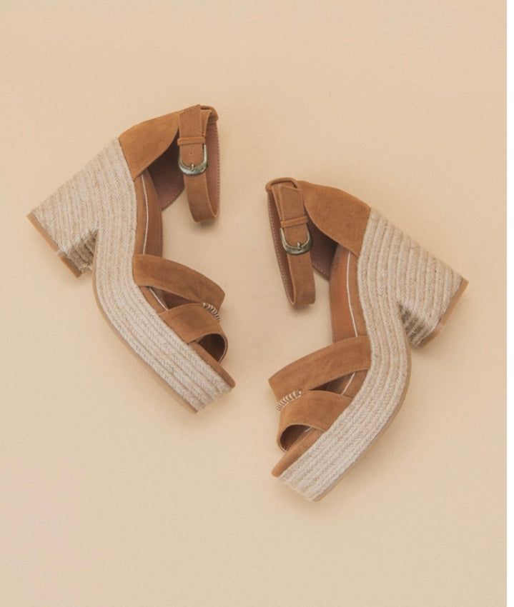 Retro-inspired platform sandals lofted with a chunky heel for eye-catching charm wherever you go. Updated for this season, the LYNN features a summary espadrille lined platform sole. This sky-high style guarantees all-day comfort, thanks to our signature padded footbed. Man-made Upper / Padded footbed /Espadrilles & Trendy Espadrille High Heels, Trendy Espadrille Wedge Sandals, Trendy Summer Espadrille Heels, Trendy Spring Espadrille Heels, Trendy Espadrille Heels For Spring, Chic Spring Chunky Platform Wedge Sandals, Chic Chunky Platform Sandals For Summer, Chic Spring Wedge Sandals With Chunky Platform, Trendy Open Toe Espadrille Heels