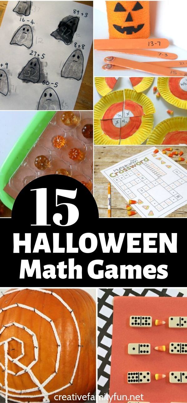 15 halloween math games for kids