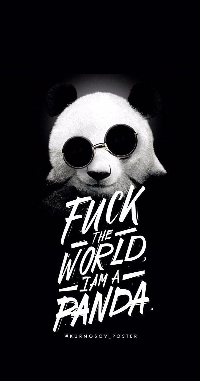 Mobile wallpaper Panda Wallpaper Iphone, Panda Artwork, Cool Panda, Love Is Comic, Anime Lock Screen Wallpapers, Wallpaper For Mobile, Sans Art, Cool Shirt Designs, Dark Fantasy Artwork