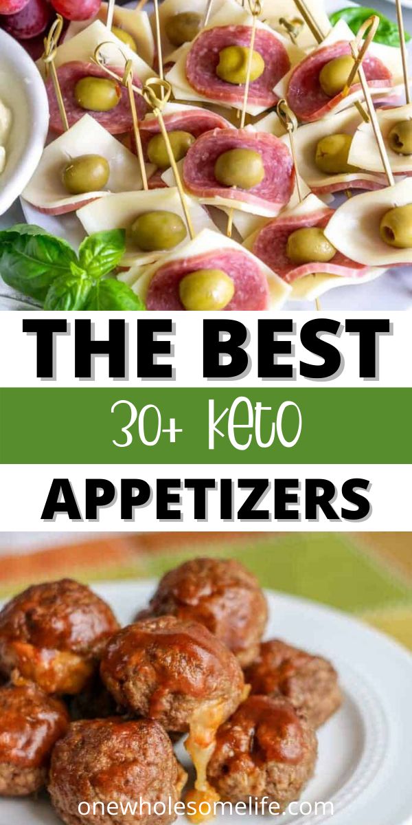 the best appetizers to serve at any party, including olives and meatballs