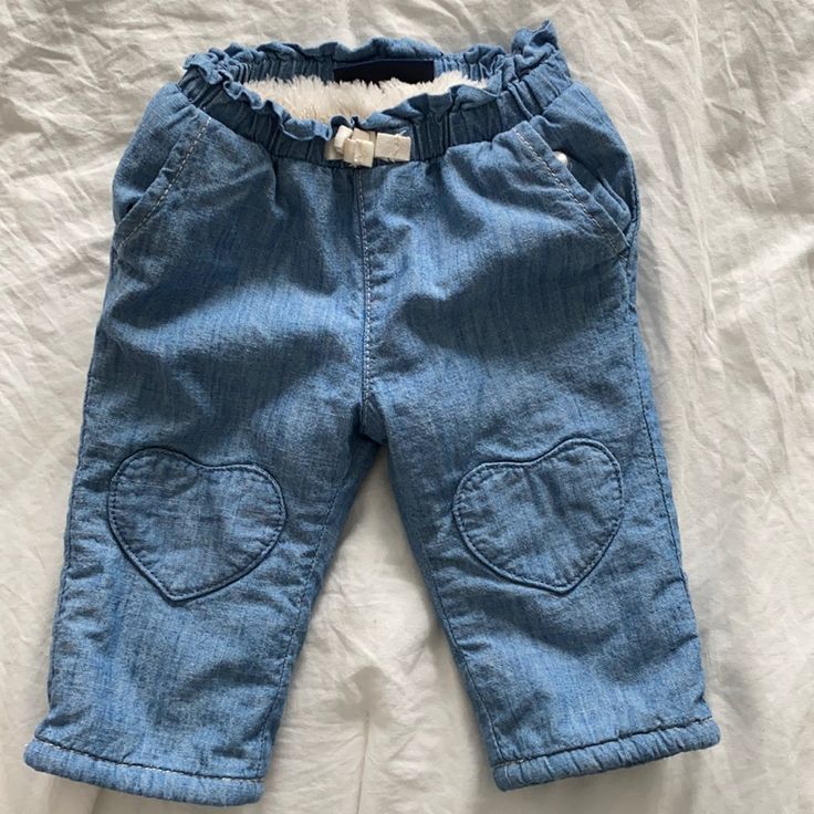 Fleece Lined Baby Gap Jeans Never Worn. But Washed In Baby Detergent Once Baby Detergent, Baby Jeans, Lined Jeans, Gap Jeans, Baby Gap, Jeans Color, Kids Bottoms, Colored Jeans, Gap