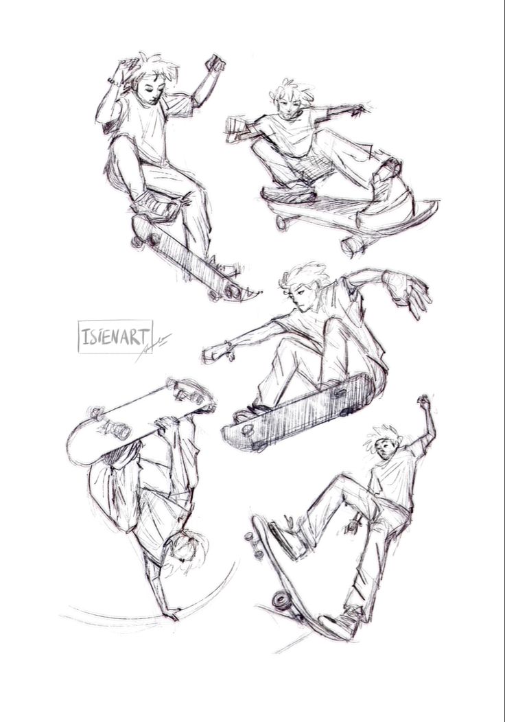 Skater skateboard gesture drawing figure sketchbook sketch doodle digital art pencil Skateboarding Art Reference, Skater Poses Drawing Reference, Skate Cartoon Art, Skater Drawing Reference, Skateboarding Poses Drawing Reference, Skateboard Reference Pose, Skate Drawing Skateboards, Skate Pose, Skating Reference