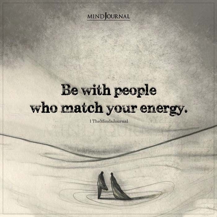 two people sitting in water with the words be with people who match your energy on them