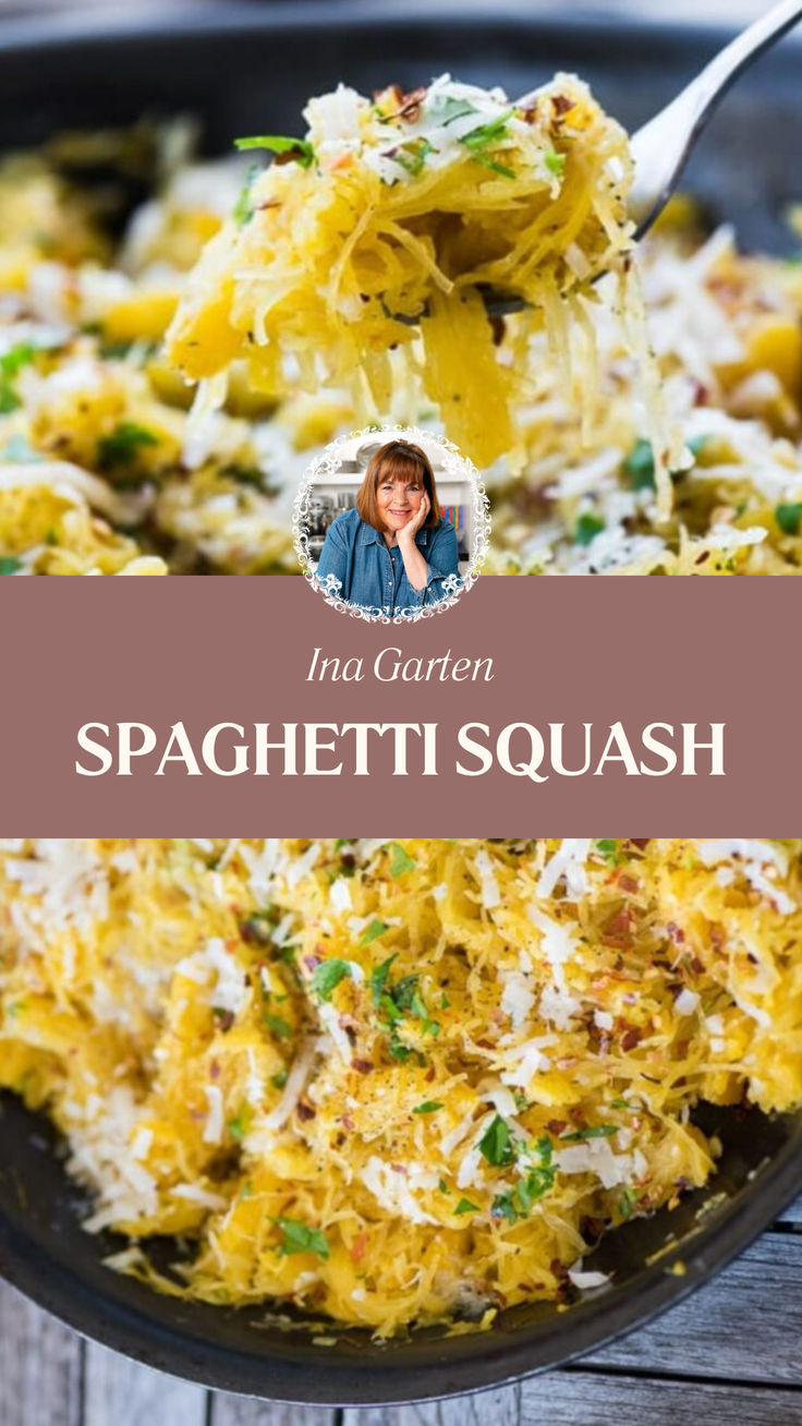 Ina Garten Spaghetti Squash Seasoned Spaghetti Squash, Peanut Squash Recipes, Non Dairy Spaghetti Squash Recipes, Spaghetti Squash Sides Recipes, Spaghetti Squash Zucchini Recipes, Garlic Spaghetti Squash Recipes, Spaghetti Squash Health Benefits, Spaghetti Squash As A Side Dish, Spaghetti Squash And Salmon