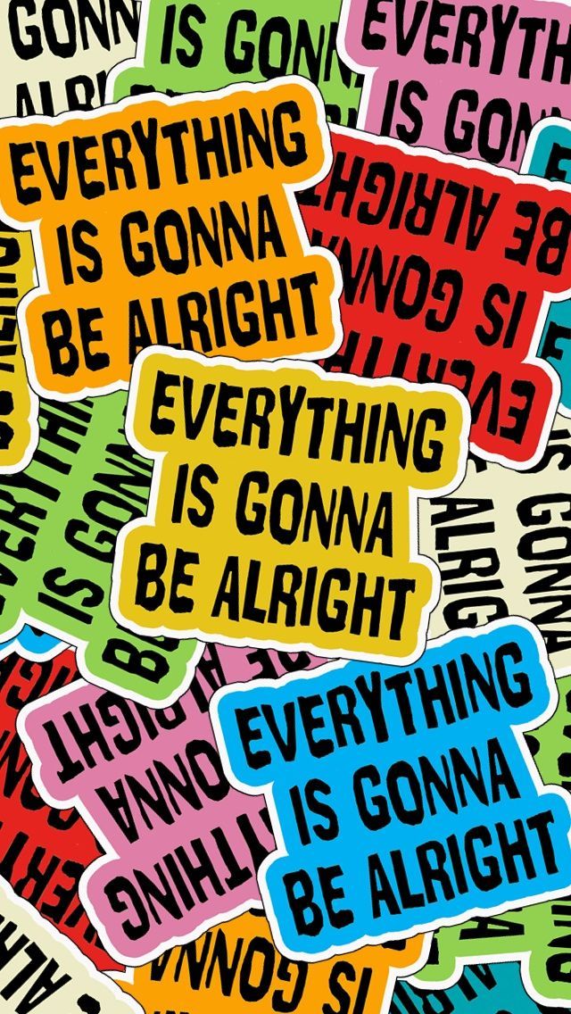 colorful stickers that say everything is going in the right direction and have different words on them