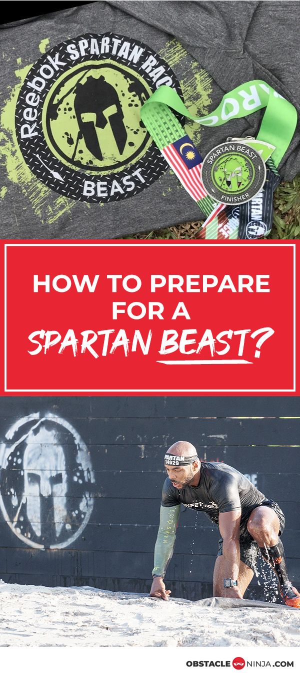 how to prepare for spartan east? with an image of a man kneeling down in the snow