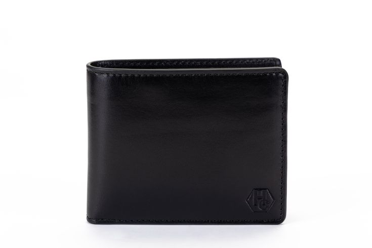 Improved classic design of man`s wallet Full grain vegetable tanned premium leather RFID - protected 3.3"H x 4.1"W x 0.5"D (folded) Holds 6 – 12 cards 2 slip pockets Flat bill section Fabric lining Branded gift box Imported Classic Rfid Blocking Card Holder For Business, Classic Card Holder With Coin Pocket, Classic Trifold Card Holder With Smooth Grain, Classic Bifold Business Card Holder, Classic Business Card Holder With Coin Pocket, Classic Trifold Wallet With Interior Card Slots, Classic Wallets With Card Slots, Classic Trifold Card Holder For Formal Occasions, Classic Trifold Wallet With Rfid Blocking For Everyday