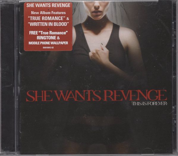 the cd cover for she wants revenge