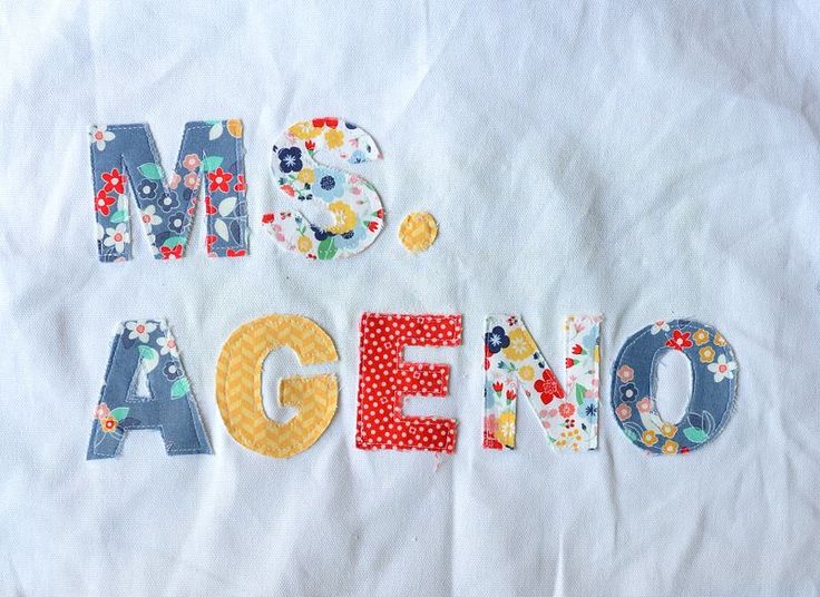 How to Cut out Fabric Letters and Add to a Bag Fabric Letters Diy How To Make, Sew On Letters, Fabric Letters Applique, Diy Letters On Shirt, Sewing Fabric Letters On Shirt, How To Applique Letters On Fabric, How To Quilt Letters, Diy Monogram Letters On Fabric, How To Sew Initials By Hand