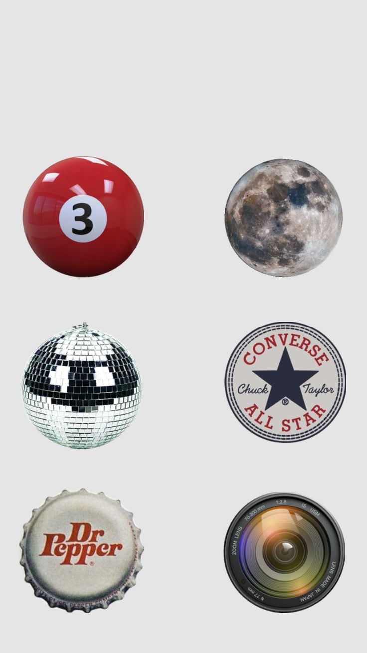 several different types of stickers and badges on a white background with space in the middle