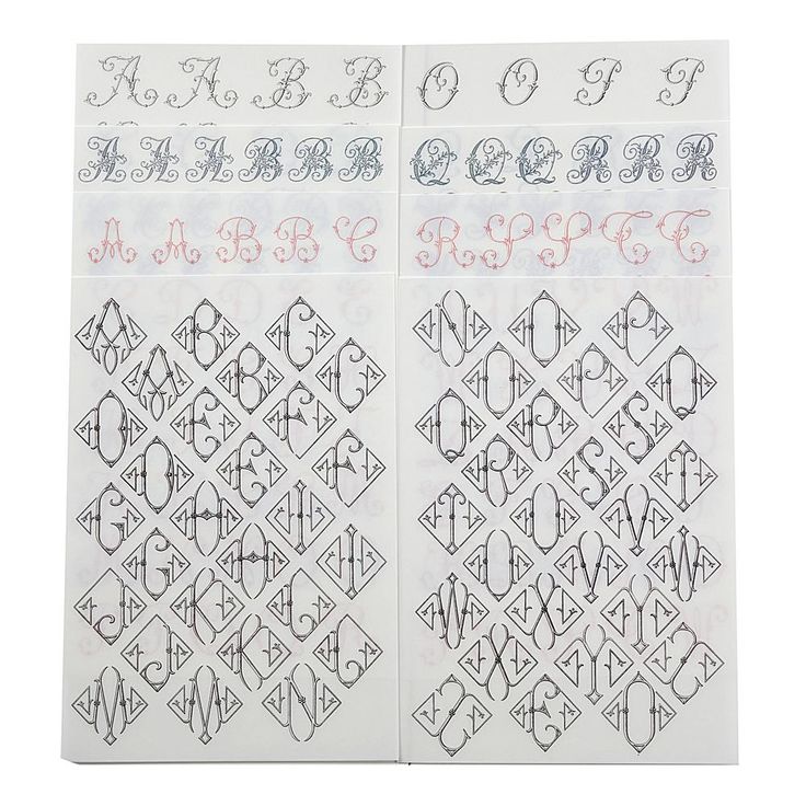 two stickers with different letters and numbers on them, one has the same pattern as the