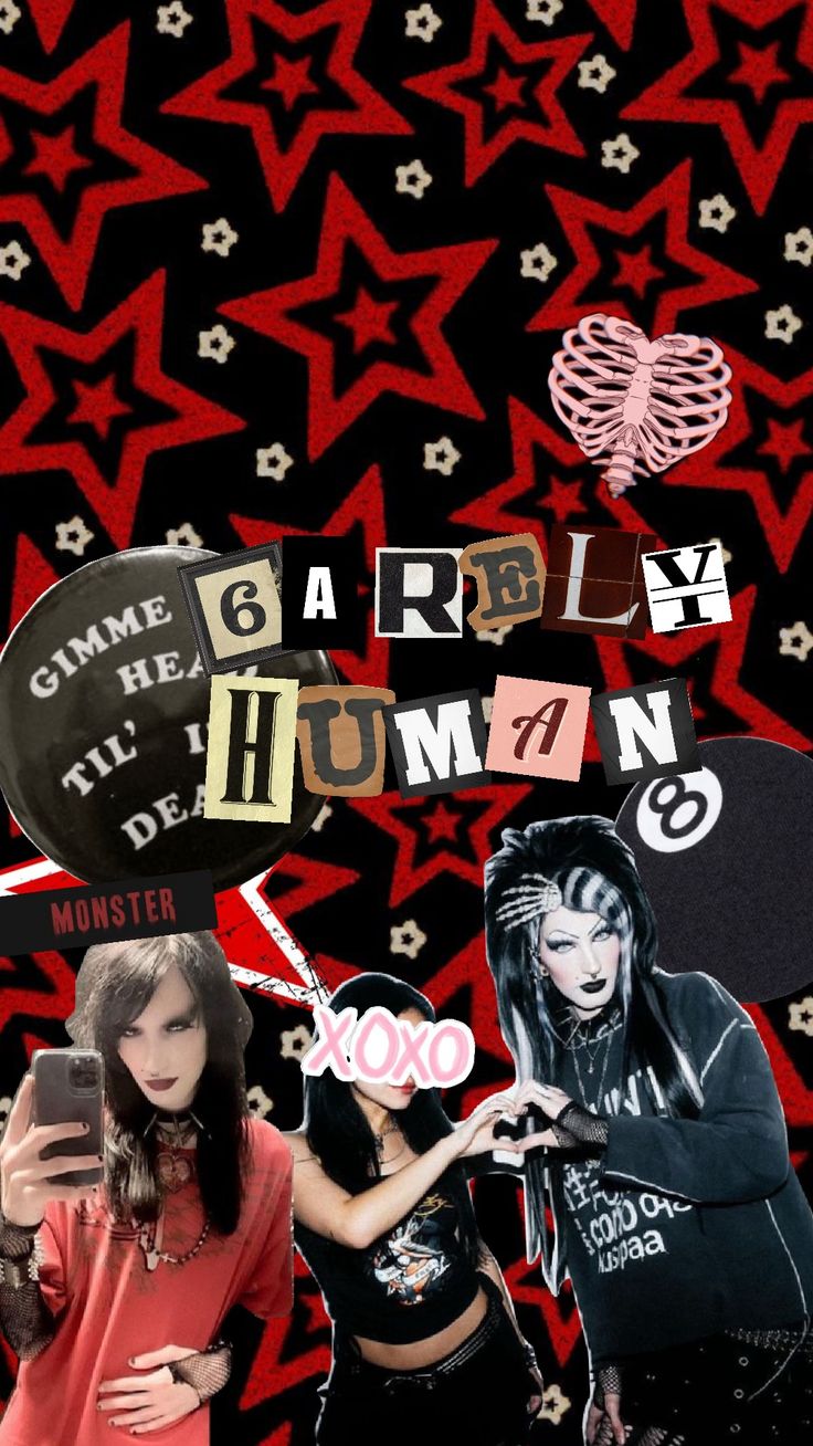 #6arelyhuman 6arelyhuman Poster, 6arely Human, Y2k Scene, Y2k Posters, Scene Queens, Barley, Matilda, Human, Music