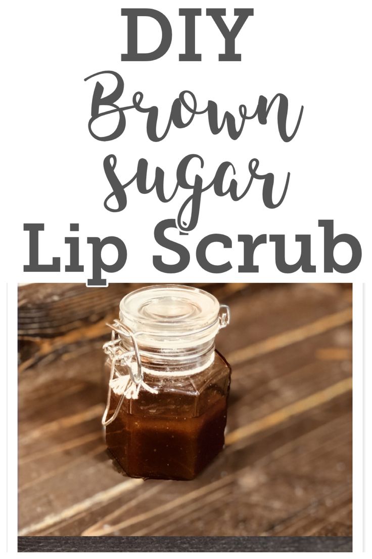 DIY Brown Sugar Lip Scrub Scrub Business, Diy Brown Sugar, Homemade Brown Sugar, Scrub Homemade, Lip Lightening, Lip Scrub Recipe, Lip Scrub Homemade, Lip Scrub Diy, Sugar Scrub Recipe