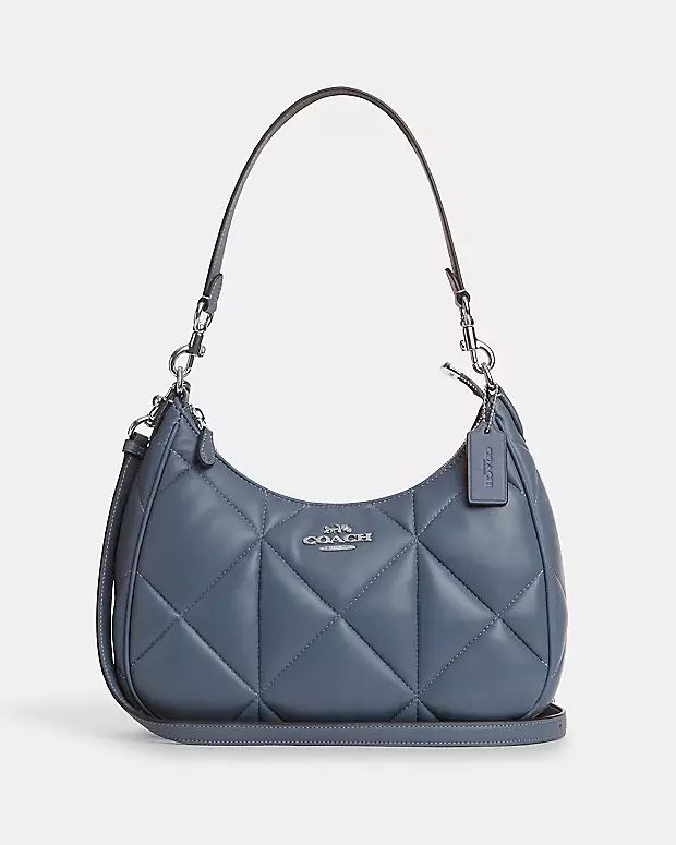 COACH® | Teri Hobo With Puffy Diamond Quilting Studded Bag, Coach Outlet, Diamond Quilt, Quilted Leather, Nappa Leather, Xmas Gifts, Hobo Bag, You Bag, Perfect Pair