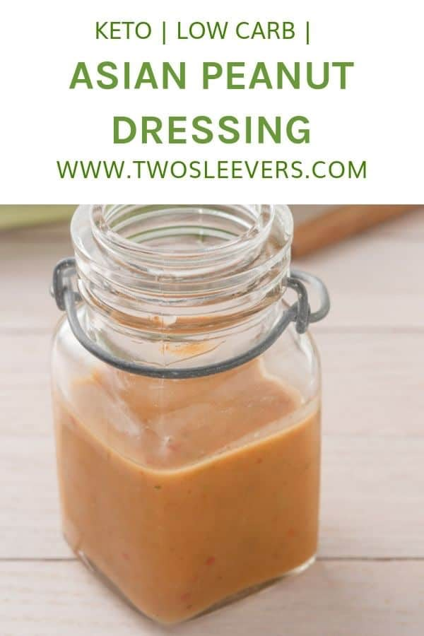 Low Carb Thai Peanut Dressing, Keto Peanut Dressing Recipe, Low Calorie Peanut Dressing, Evil Peanut Dressing, Low Carb Asian Salad Dressing, Low Carb Peanut Dressing, Creamy Asian Dressing, Peanut Vinaigrette Dressing, Asian Salad With Peanut Dressing