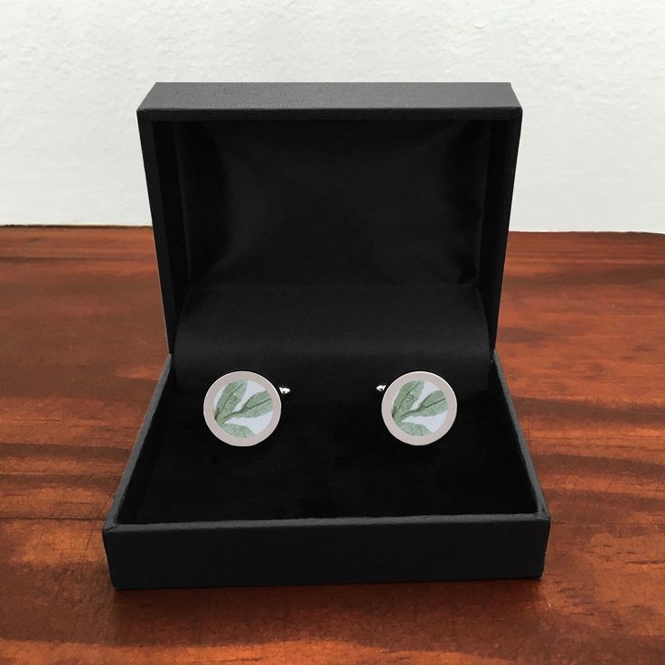 Just created these custom cufflinks out of a watercolor wedding invitation!  The story behind this 1st anniversary gift was featured here....http://goo.gl/q5rcdx  Enjoy the photos! Cotton Anniversary Gifts For Him, 4th Year Anniversary Gifts, 1 Year Anniversary Gift, 2nd Anniversary Gifts, Wedding Cufflinks Groom, 4th Anniversary Gifts, 2nd Anniversary Gift, 1 Year Anniversary Gifts, Cotton Anniversary Gifts