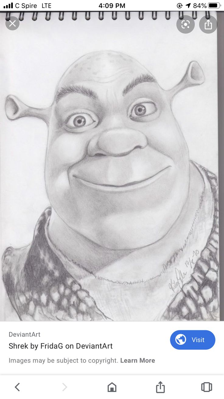 a pencil drawing of a smiling man