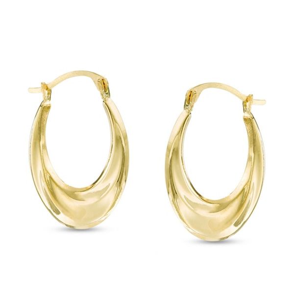 Classic and dainty, these hoop earrings go from easy to elegant. Crafted in warm 14K gold, each earring features just a bit of twist to catch the light. Polished to a bright shine, these hoops secure with latch backs. Skull Jewelry Women, Buy Earrings Online, Tiffany And Co Necklace, Gold Aesthetic, Buy Earrings, Nickel Free Earrings, Buy Necklace, Free Earrings, White Gold Necklaces